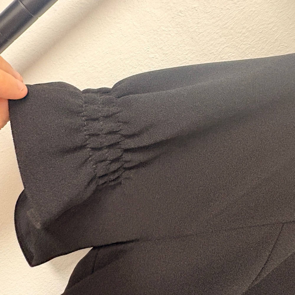 Maggy London Black Long Sleeve Dress - Picture 2 of 7